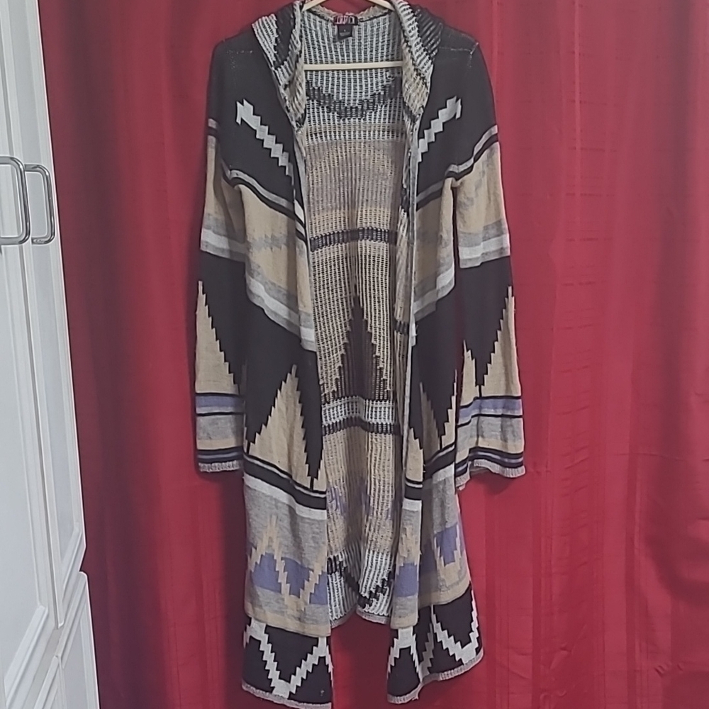 Tribal Patterned Cardigan